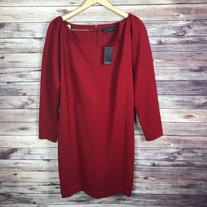 Eloquii • Red Shift Dress